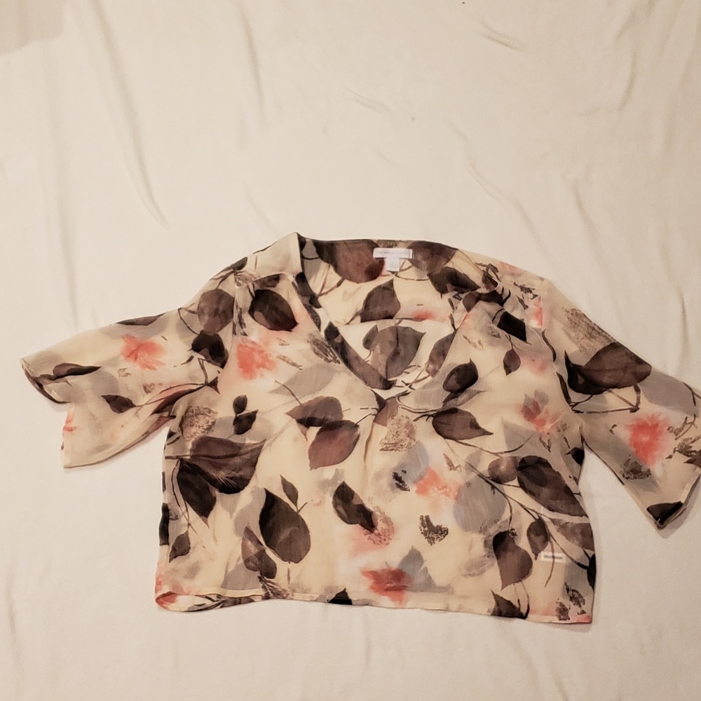 Floral crop top